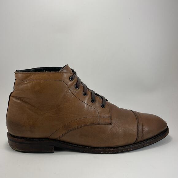 Thursday Boot Cadet Walnut Leather Lace Up Ankle Boots Mens Size 12.5 Brown main image 12